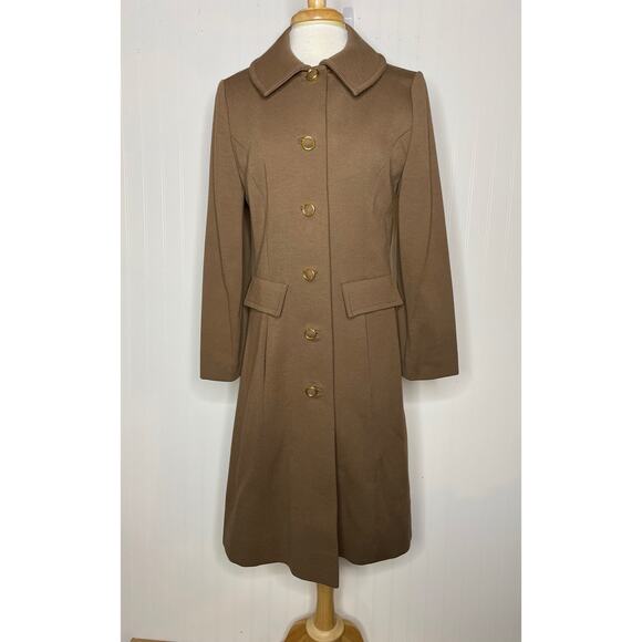 Vintage Jackets & Blazers - Vintage 50s/60s Handmade Brown Winter Coat Women’s Small/Medium